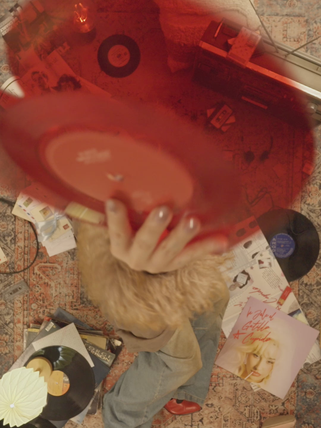 "Le jalé el Gatillo a Cupido" - Edición Limitada Heart Shaped Vinilo